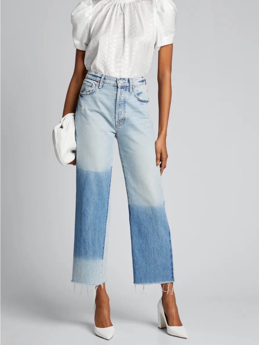 Mother ‘The Rambler Ankle Fray’ Jeans - Size 25